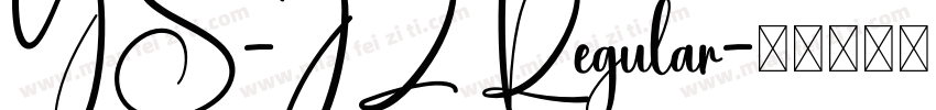 YS-JZ Regular字体转换